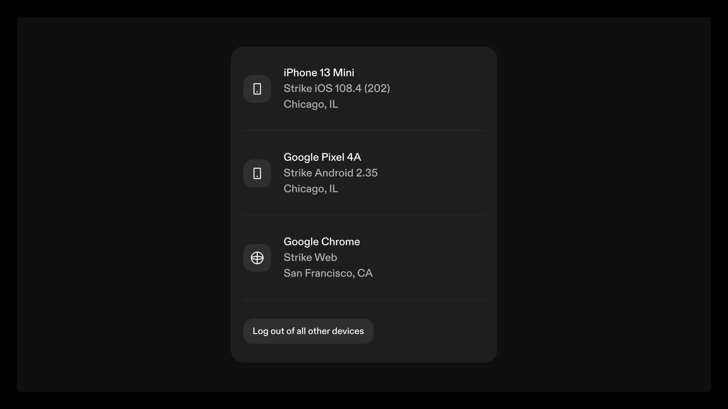 Manage devices from your browser