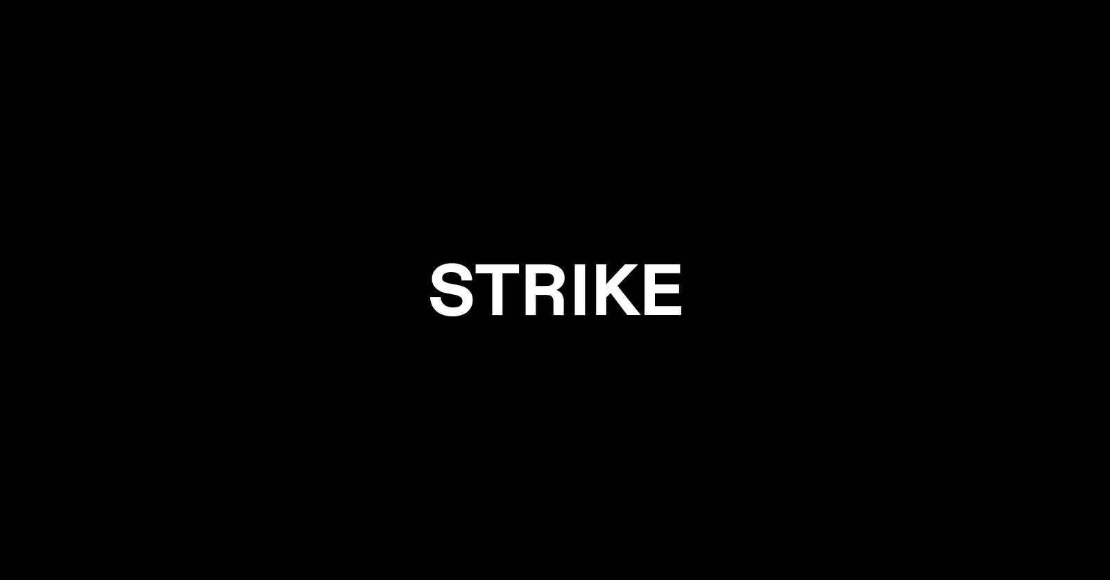 Graphic of the Strike wallet on an iPhone
